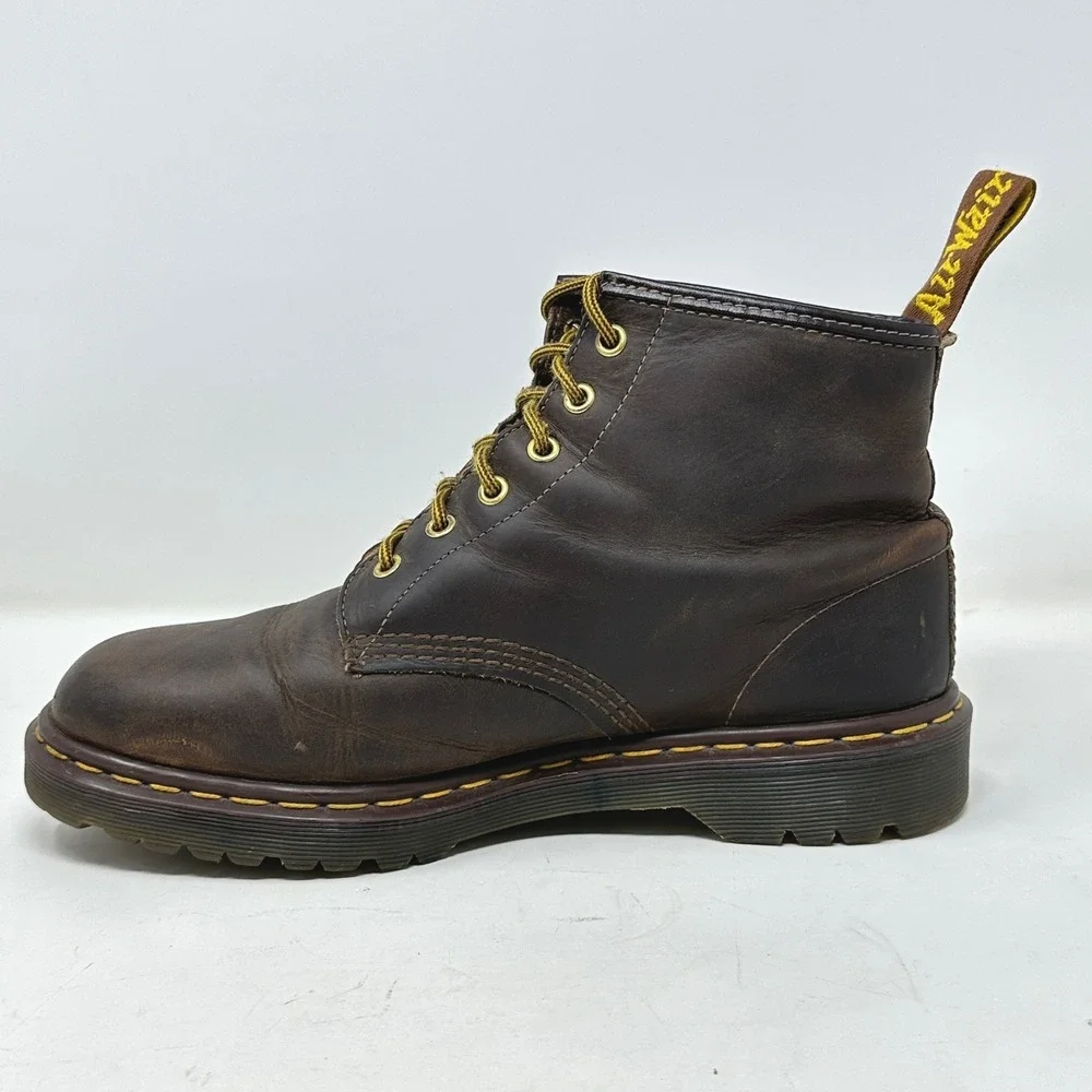 Dr Martens 1460 Crazy Horse Vintage 90s Boots Brown Leather England 9 UK 10 US